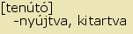 tintakiado idegen sz�t�r